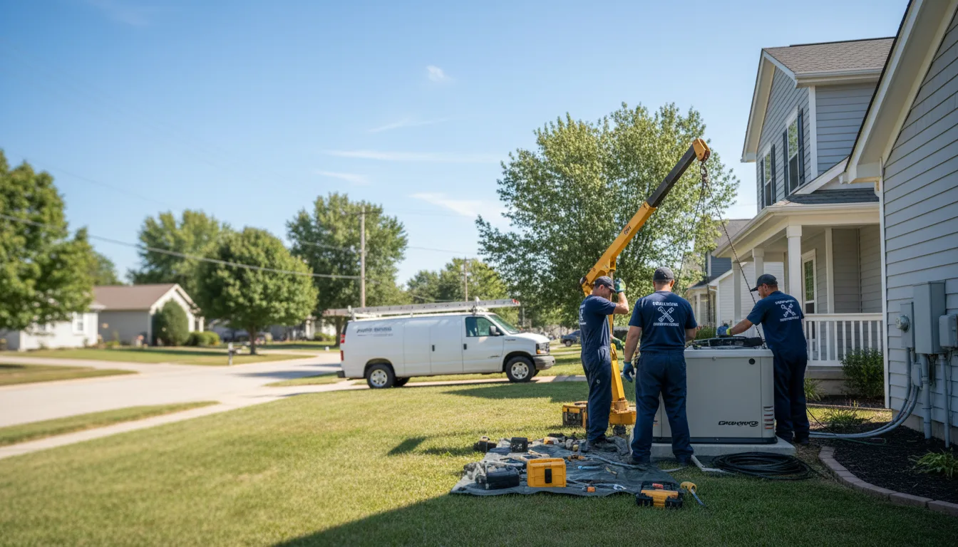 Generator Installation in South Vienna, OH near me